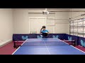 Butterfly training tips with jishan liang  forehand loop  footwork