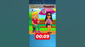 Guess Who is the Vampire #riddles #shorts