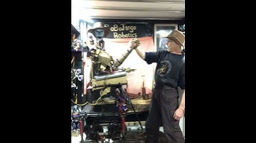 RoboJango squares up for Arm Wrestling