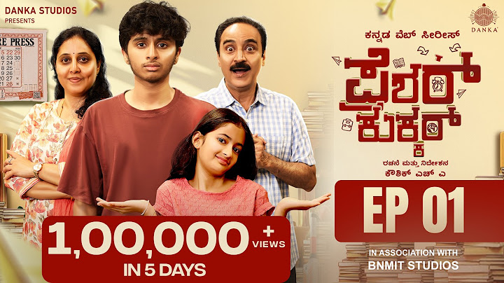 Pressure Cooker | Episode 1 | Kannada Webseries | Middle class family's IIT dream | Danka | BNMIT