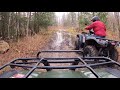 ATV Trail Ride | S1E03 | OFATV Trail nearby Markdale, Ontario