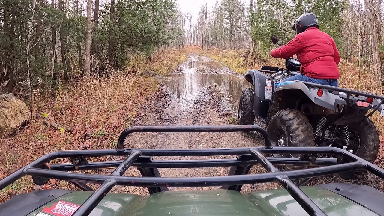 OFATV trail near Markdale, Ontario