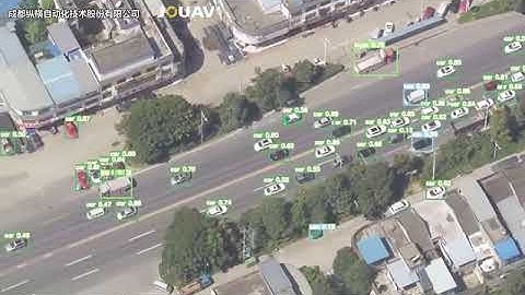 Monitoring UAV with AI algorithm