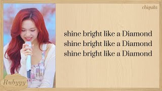 Download lagu Tiffany Young & CHIQUITA BABYMONSTER - Diamonds (Lyrics)
