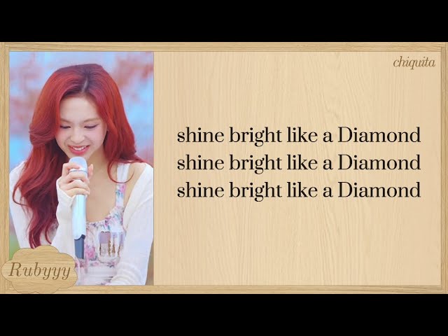 Tiffany Young & CHIQUITA BABYMONSTER - Diamonds (Lyrics)