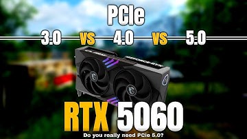 Old vs New PCIe on RTX 5060 | PCIe 5.0 vs PCIe 4.0 vs PCIe 3.0 | RTX 5060 PCI Express x8