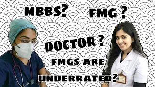 Fmgs are underrated doctors ?discrimination ?