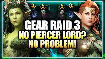 NO PIERCER LORD EPICS-ONLY Guide - Gear Raid 3 Stage 19 Free-To-Play Walkthrough ⁂ Watcher of Realms