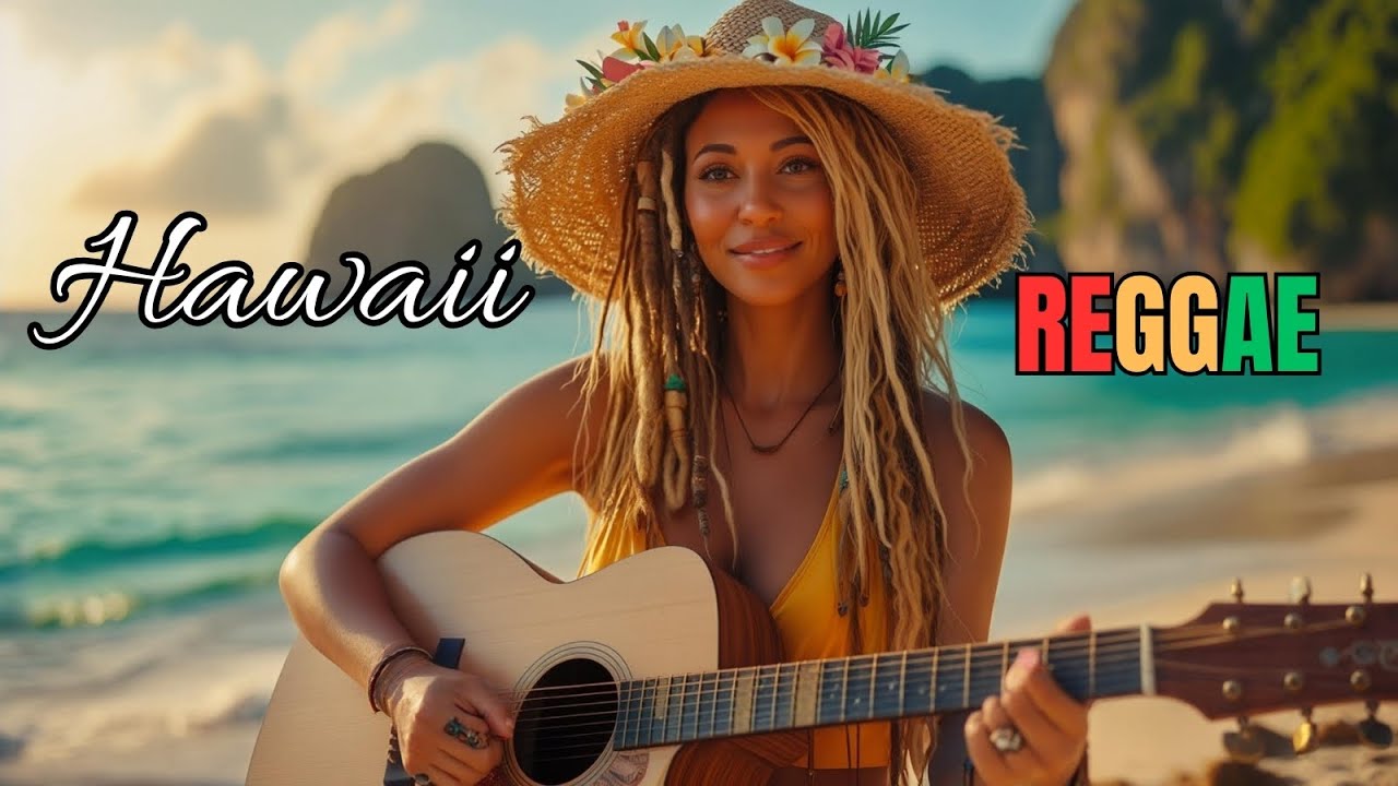 🌅 Island Calm Reggae – Hawaiian Chill Sounds for Warm Summer Nights ✨