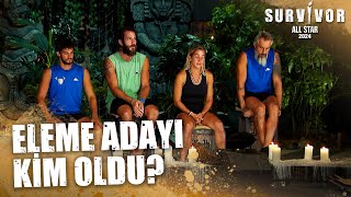 Haftanın İlk Eleme Adayı Belli Oldu | Survivor All Star 2024 124. Bölüm