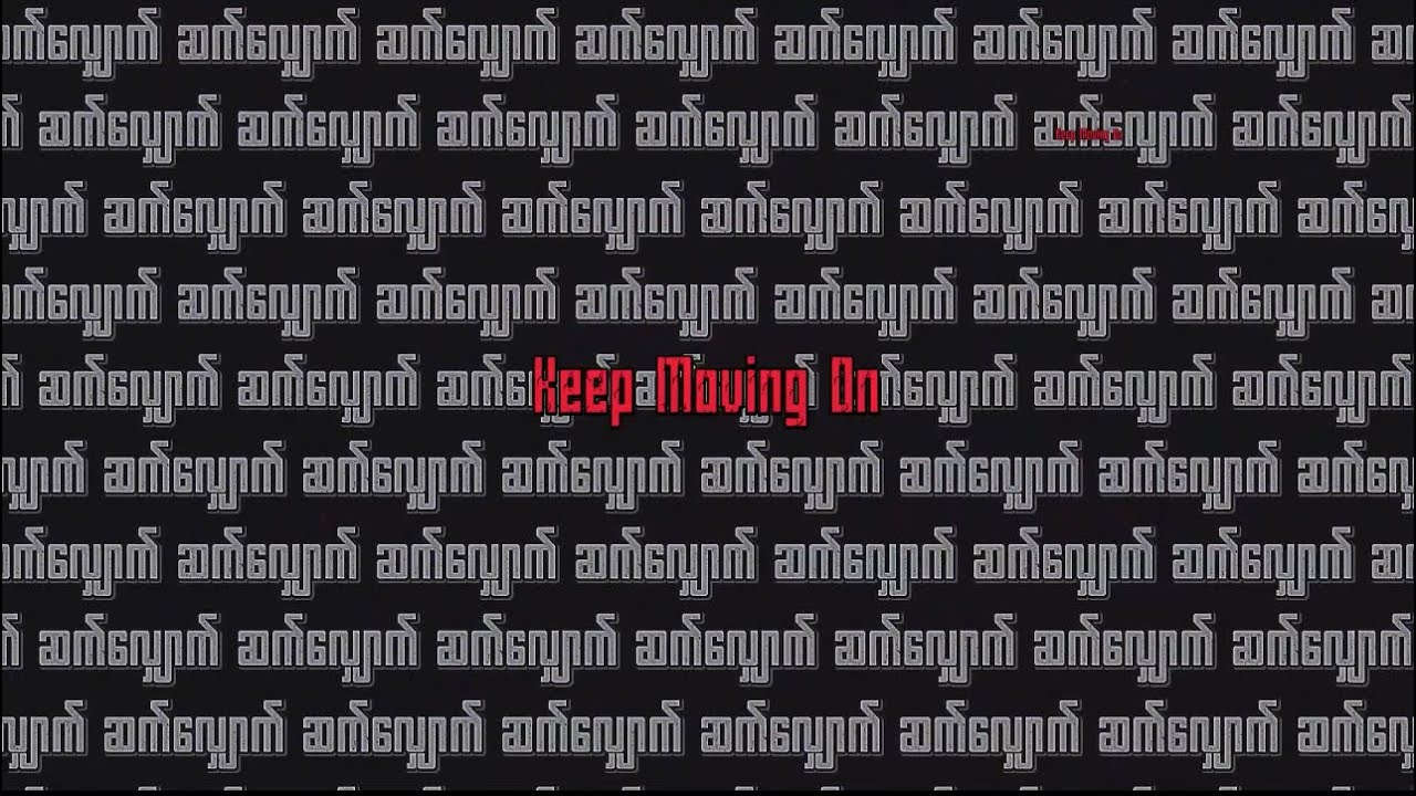 Min Lun x Ryan Rich - Keep Moving On (Lyric Video)