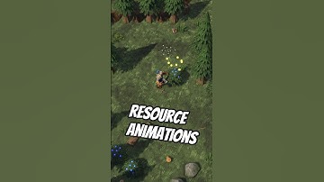 Resource Animations 🕹️ #devlog #indiedev #indiegame #medieval #roguelike #unity #fantasy