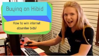 Bidding on Hibid || Online Absentee Bidding || How Auctions Work