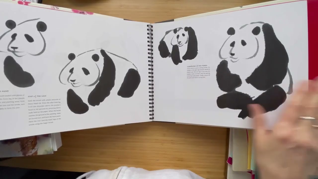 A quick look at some Chinese Brush painting books I recommend