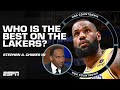 Stephen A.: Anthony Davis isn&#39;t the best player on the Lakers, LeBron James is! | NBA Countdown