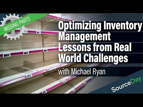 Optimizing Inventory Management Lessons from Real World Challenges with Michael Ryan