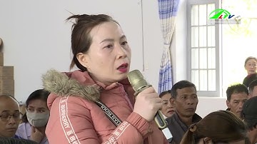 Chủ tịch UBND tỉnh đối thoại với các hộ dân tại khu vực Dự án hồ chứa nước Ta Hoét | Lâm Đồng TV