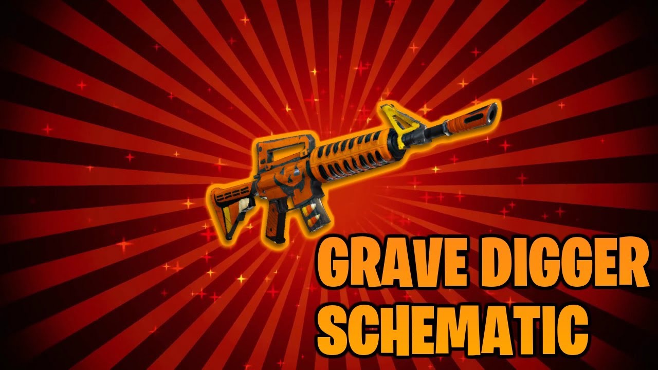 (PATCHED) *NEW* HOW TO GET THE "GRAVE DIGGER" SCHEMATIC IN FORTNITE