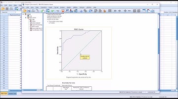Receiver Operator Characteristic (ROC) Curve in SPSS