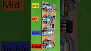 How to Make Active Tone Controls Circuit - Bass / Mid / Treble / Control Circuit #zaferyildiz