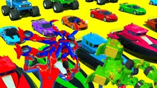 car racing video 3D //spider-man car video indian