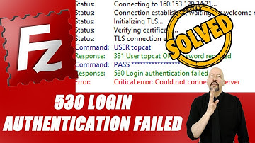 How to solve “530 Login Authentication Failed error” in FileZilla [STEP by STEP]☑️