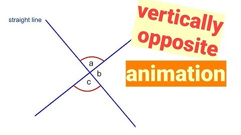 Vertically opposite angle. Vertically opposite angles example | Vertically opposite angles are equal