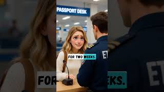 They Stopped Me at Customs! 😱 English Speaking Practice for Beginners ✈️