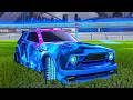 Using The Clean & Cool Versions Of The Maelstrome Rocket Pass 22 Wheels!! - Rocket League Gameplay