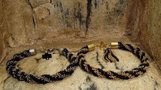 Kumihimo Chain Bracelet Tutorial