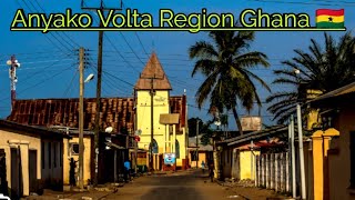 anyako the Ghanaian town that live on a lagoon come lets drive through volta lagoon