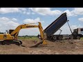 Amazing Machinery Road Building KOMATSU Excavator Working in Action