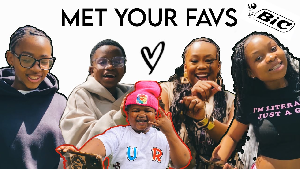 I met your favs Dancing With Busisiwe , BabyFace , Sphocky and Bontle Modisela at BIG campaign.😱🤩