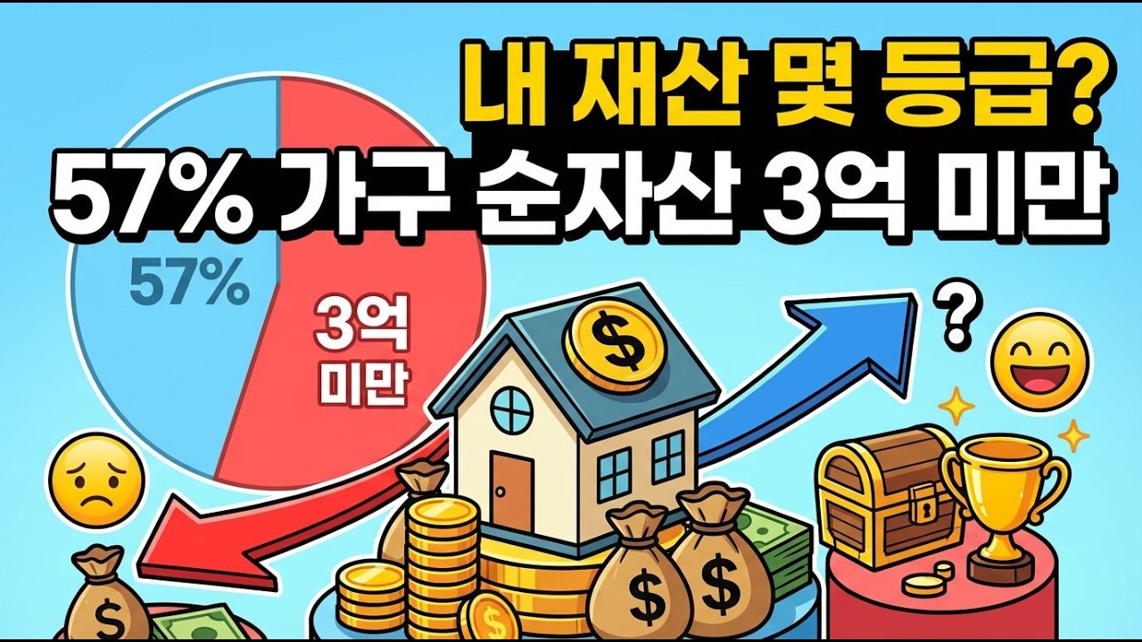 내 재산의 건강검진표, 대한민국 순자산 6단계, 당신은 몇 등급입니까?