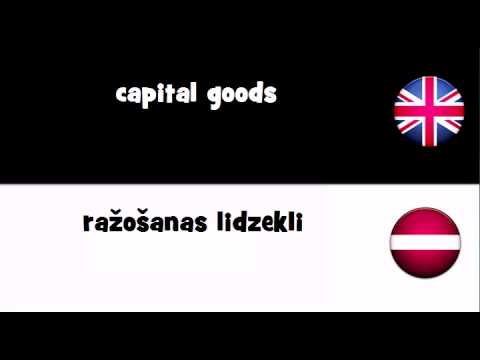 TRANSLATE IN 20 LANGUAGES = capital goods