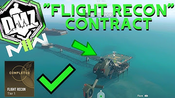 MW2 DMZ HOW TO COMPLETE "FLIGHT RECON" EASY! LAND LIGHT HELO AT HAFID PORT HELIPAD *FREE BLUEPRINT*