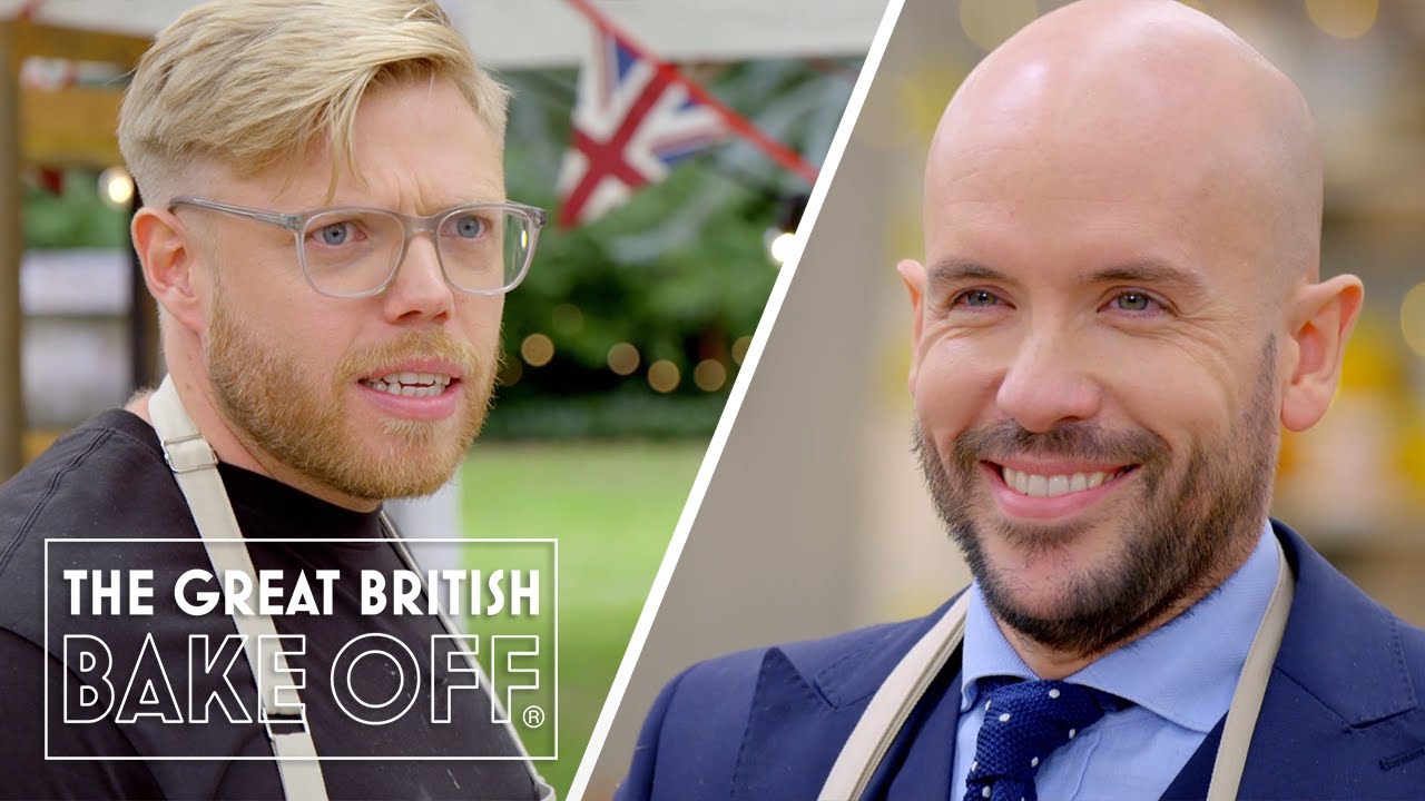 Роб Беккет и Том Аллен сражаются на конкурсе пекарей Bake Off | The Great Stand Up To Cancé Bake Off