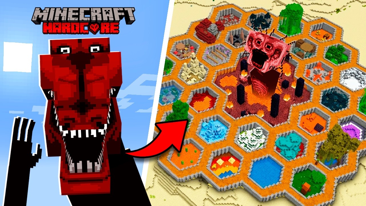 ATRAPÉ TODAS las CRIATURAS de TERROR en Minecraft