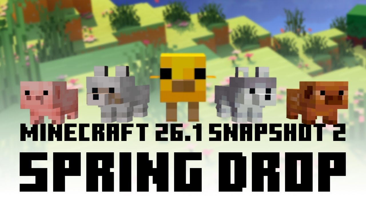 Minecraft 26.1 Snapshot 2 | What's New?