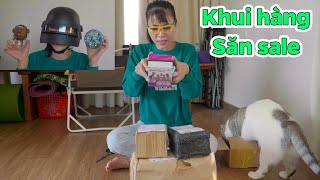 Khui Rất Nhiều Đồ Chơi Săn Sale Của Anh Tiểu Bảo Bảo