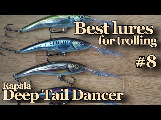 Best lures for Trolling # 8 - Rapala Deep Tail Dancer - New colors 