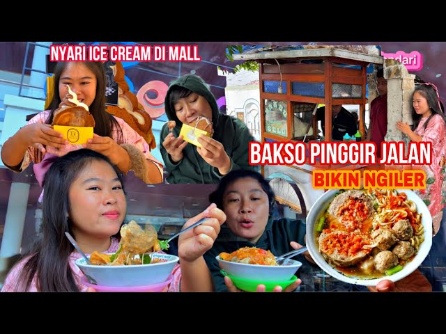 NGILER‼️ CARI ICE CREAM DI MALL DAN MAKAN BAKSO BARENG DINART class=