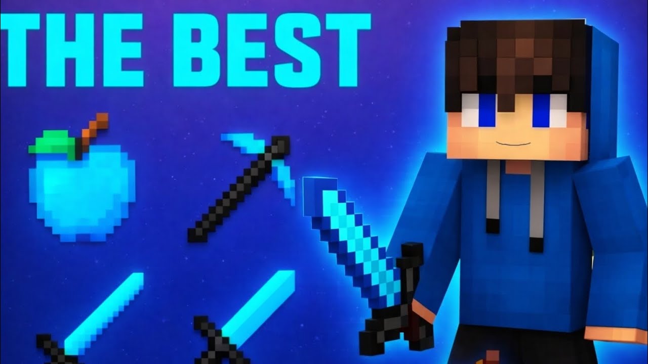 BEST MINECRAFT PVP TEXTURE PACK ⚔️☠️ 