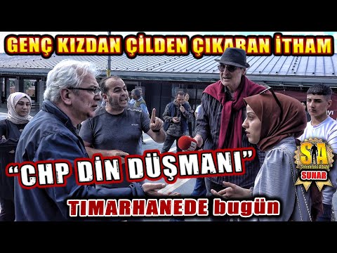 TÜRBANLI GENÇ KIZIN İTHAMLARI ÇİLEDEN ÇIKARDI: \