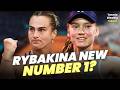 Is Elena Rybakina about to take the No.1 ranking from Aryna Sabalenka?