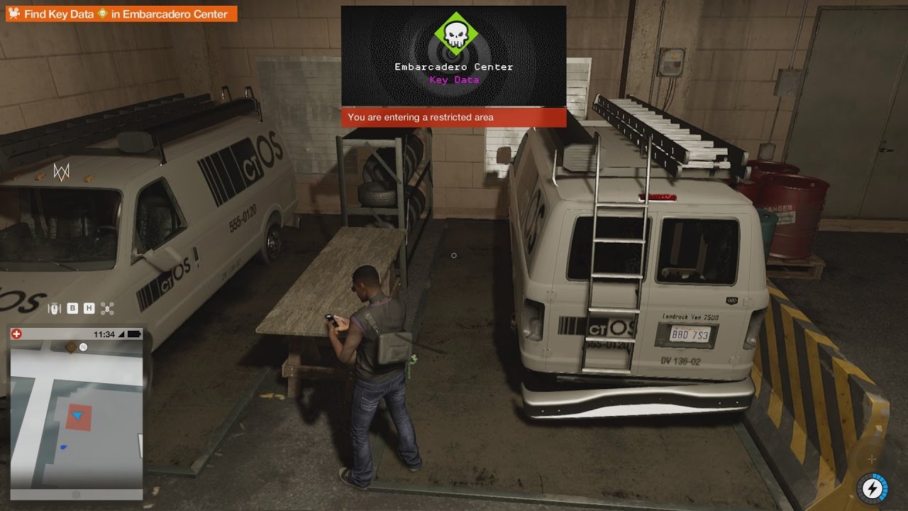 Watch Dogs 2 Embarcadero Center Key Data Location (Engine Override) YouTube