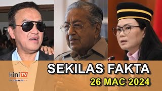 KK Mart diheret ke mahkamah, Dr M suspek utama, 'Sila duduk'  Timb Speaker tak layan |SEKILAS FAKTA