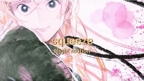 Squeeze Transitions | Alight Motion Tutorial