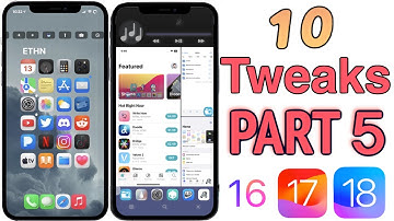 Top 10 Best Jailbreak Tweaks You MUST Try | Part 5