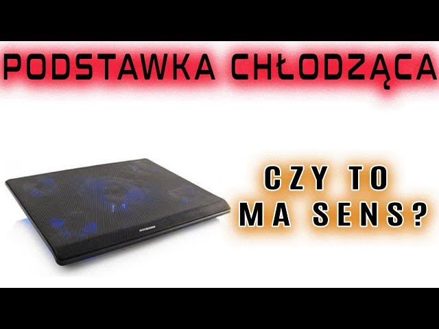 MODECOM SILENT FAN podstawka chłodząca do notebooka - czy warto i daje? VBT - YouTube